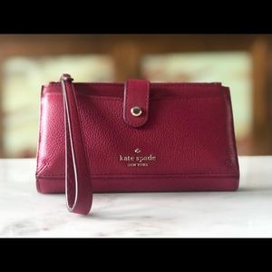 ❗️SOLD ❗️Kate Spade Leather Wallet Wristlet